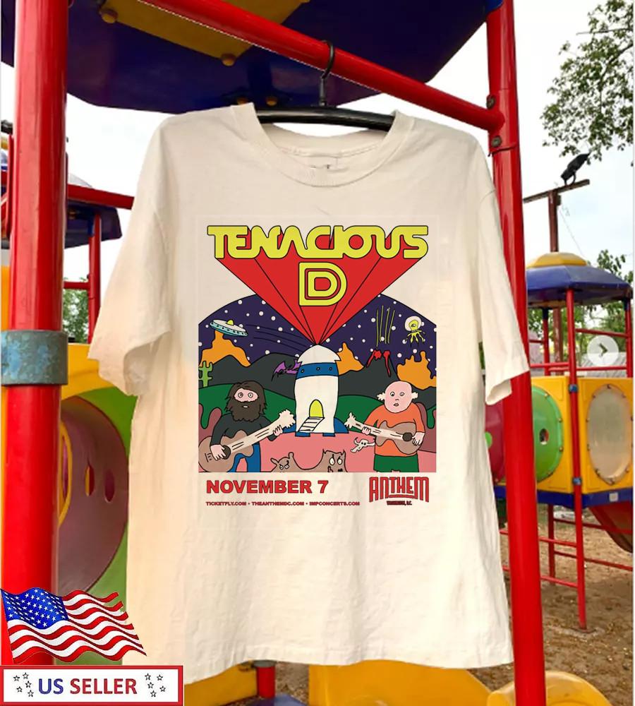 Коллекция Tenacious D Тур Подарок для фанатов S to 5XL Футболка BM1212 Унисекс Футболка XXL