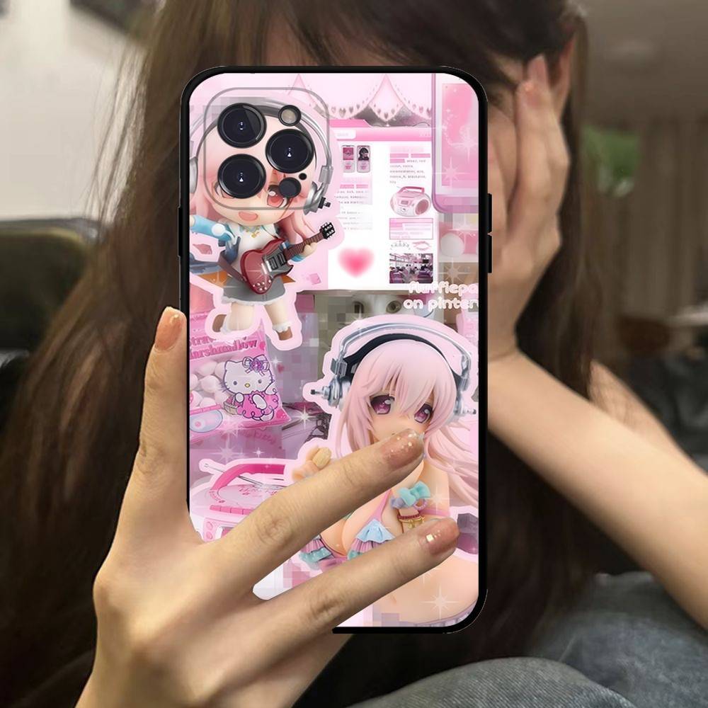 S-sUPER SONICO Phone Case For IPhone 17 Air 16 Pro Max 15 14 13 12 11 Mini Soft TPU Back Cover