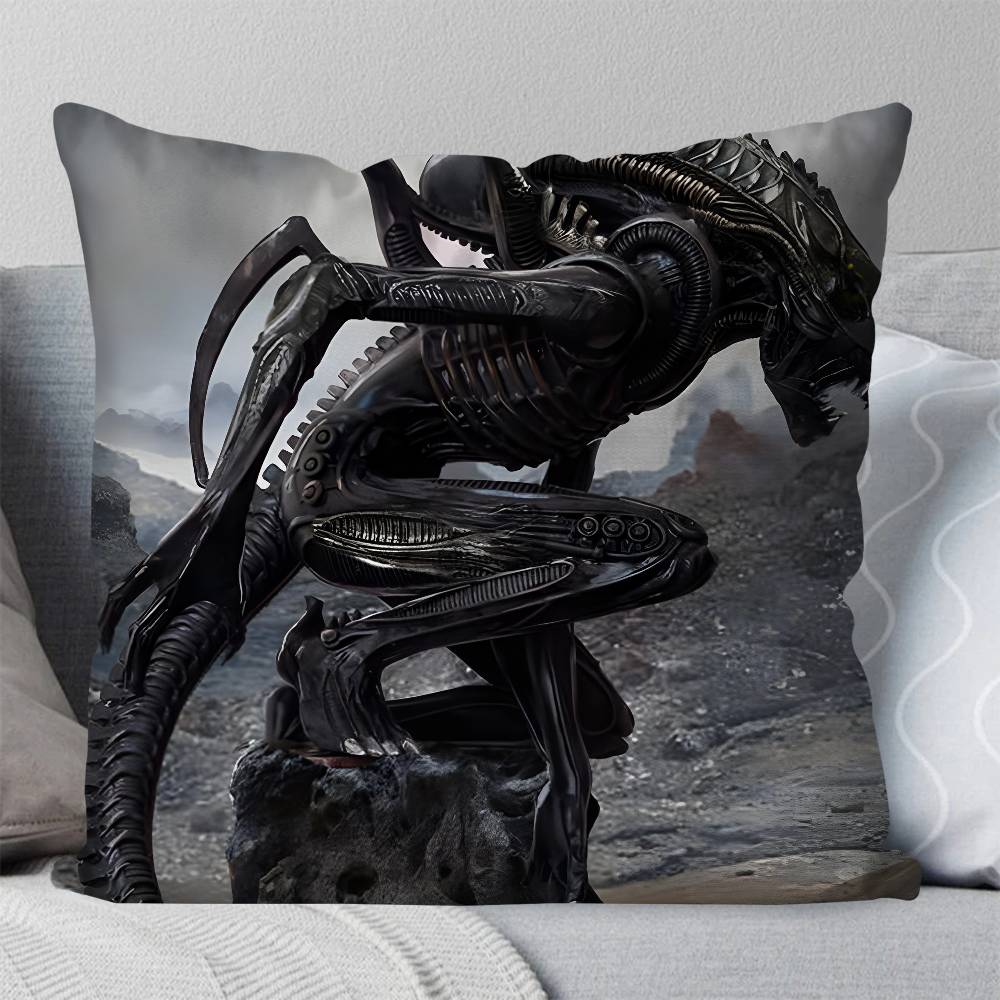 Classic Movie A-Alien Pillow Case Square Pillow Bedroom Sofa Leisure Comfort Cushion Car Living Room Home Decoration