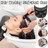 Hair Salon Silicone Shampoo Pillow Shoulder Neck Rest Non-slip Pad with Suction Cups Neck Support Beauty Salon Accessories