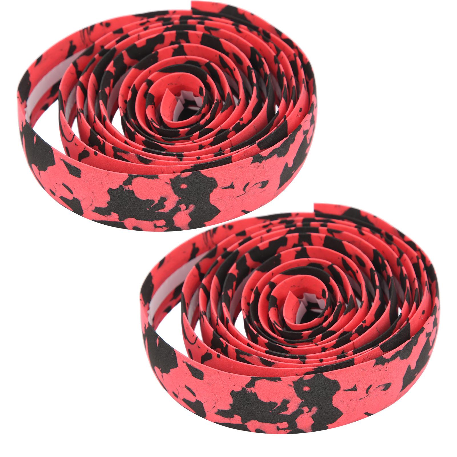 

ZTTO Mountain Bike Soft Handlebar Tapes Bicycle AntiSlip Handle Grip Wraps with Bar Plugs(Black