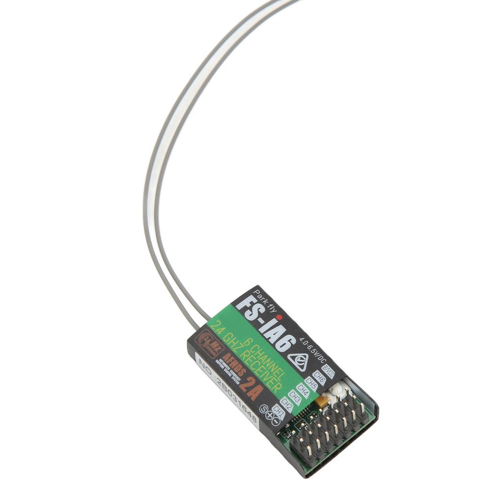 FS IA6 RC Receiver 2.4GHz 6 Channels with Dual Antenna RC Radio System Part for GT2E GT2F GT2G Transmitters