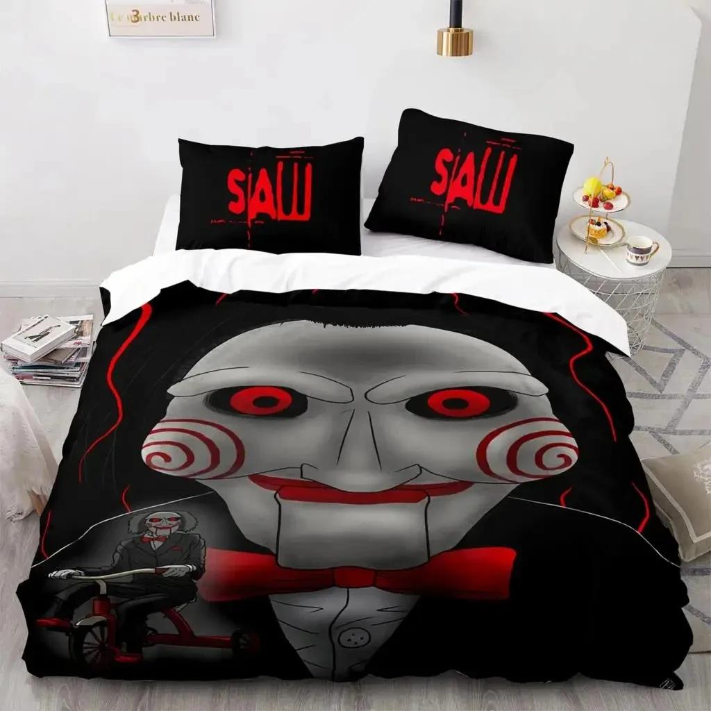 3D Print Chainsaw Fright Saw 3D Duvet Cover Bedding Set Comforter Linen Pillowcases Home Decor Single Double Twin King Queen