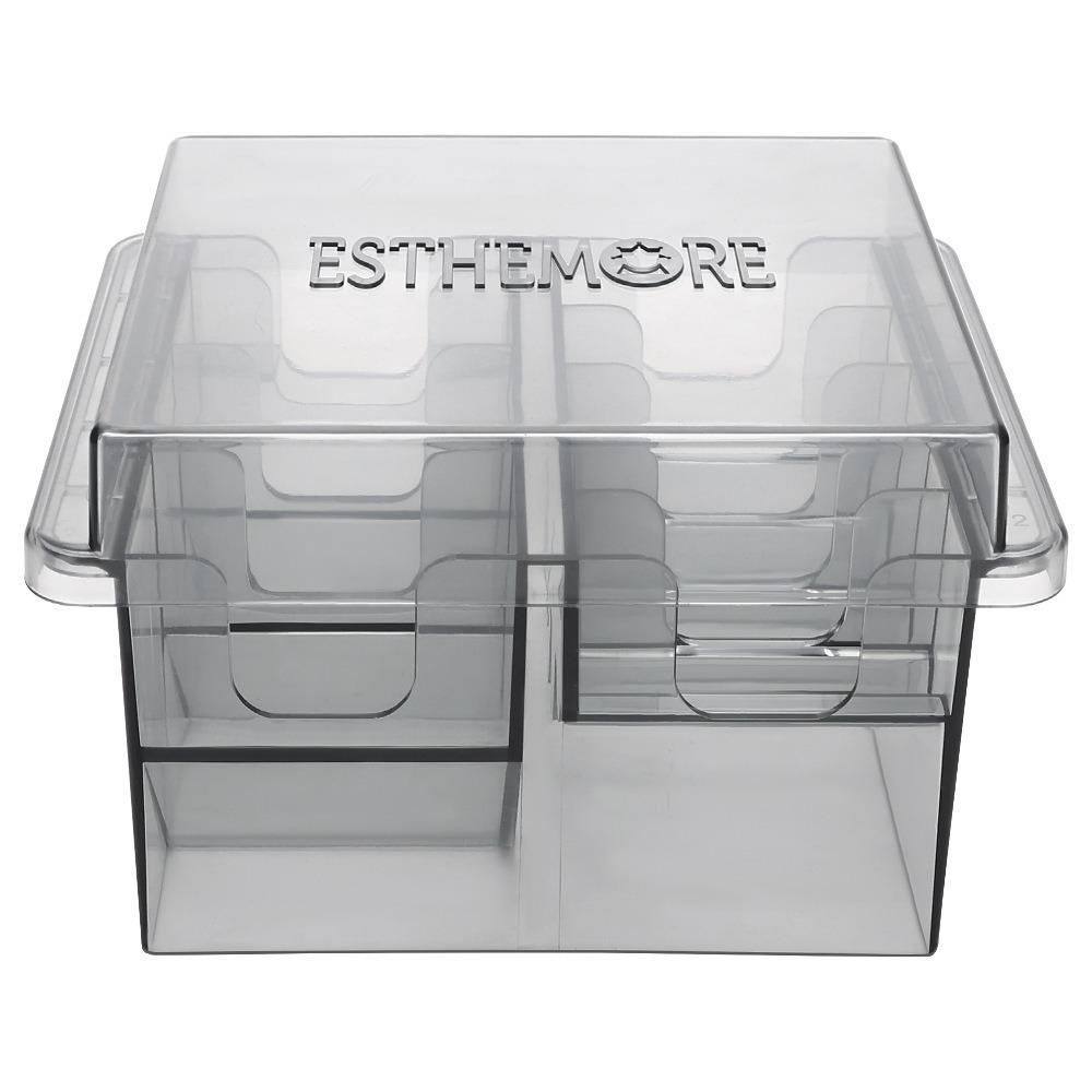 

Пластиковый бокс для хранения машинок для стрижки волос Универсальные инструменты для машинок для стрижки волос Салон