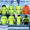 Outdoor Traffic Duty Cold-Proof Coat with Detachable Liner