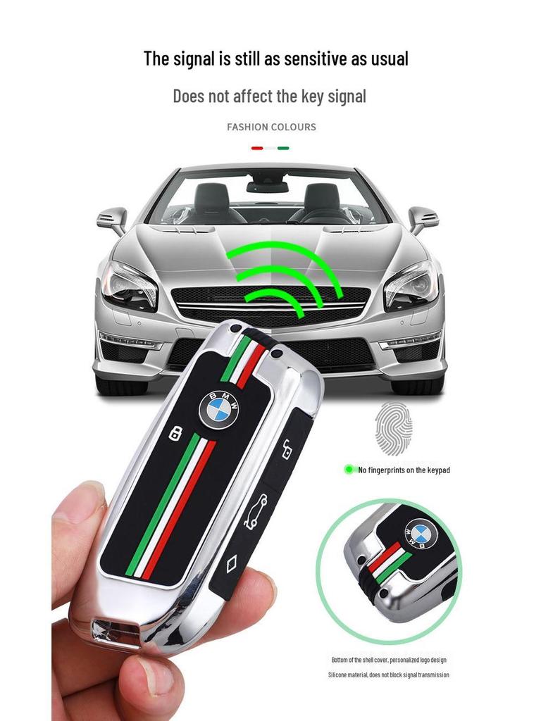 Pouzdro na klíč BMW pro 2024 X5, X1, řadu 7, X7, X6, řadu 5 a 740: Stylový design přezky
