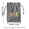 Board Game Cards Drawstrings Bag Tarot Card Flannel Bag Jewelry Pouches Oracles Card Organizers Witchcrafts Supplies