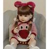 Reborn Dolls 21inch Full Soft Silicone Body Reborn Baby Girl Doll Waterable Toy Lovely Babies Doll Toys Gift For Children