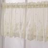 1Pcs Valance Lace Hem Coffee Short Curtain Modern Lace Small Curtain  for Cabinet Door Bedroom