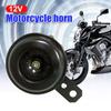 12V Universal Motorcycle Horn Kit Waterproof Round Loud Electric Horn Speakers For Scooter Moped Dirt Bike ATV Drop Excitement