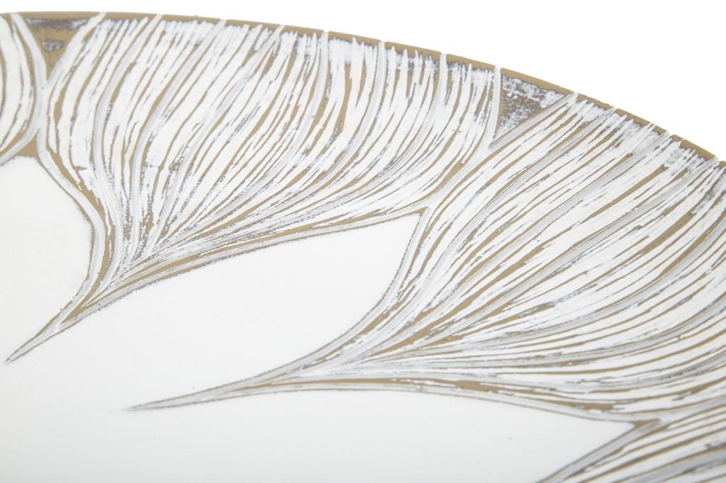 Decor Tray Polyresin Athens Cm Ø 35.5X4.4