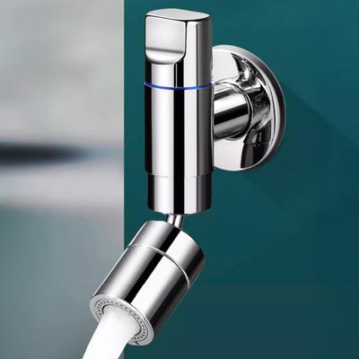 Stainless Steel Mop Pool Faucet Universal Rotation Easy Installation Crack-resistant Mop Faucet Water Column Sprinkler