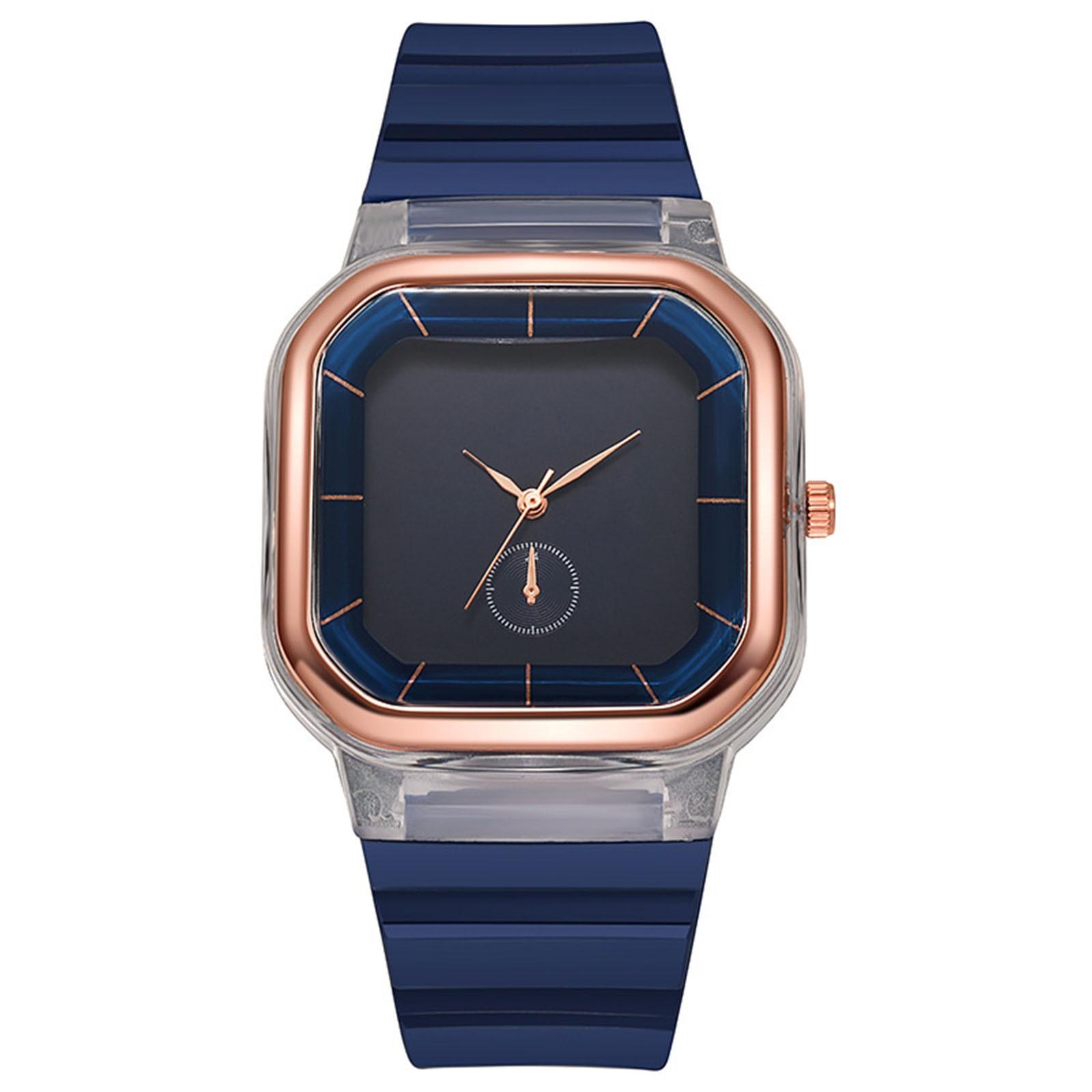 Watch Silicone Wristband Men s And Women s Watch Quartz Watch One Size