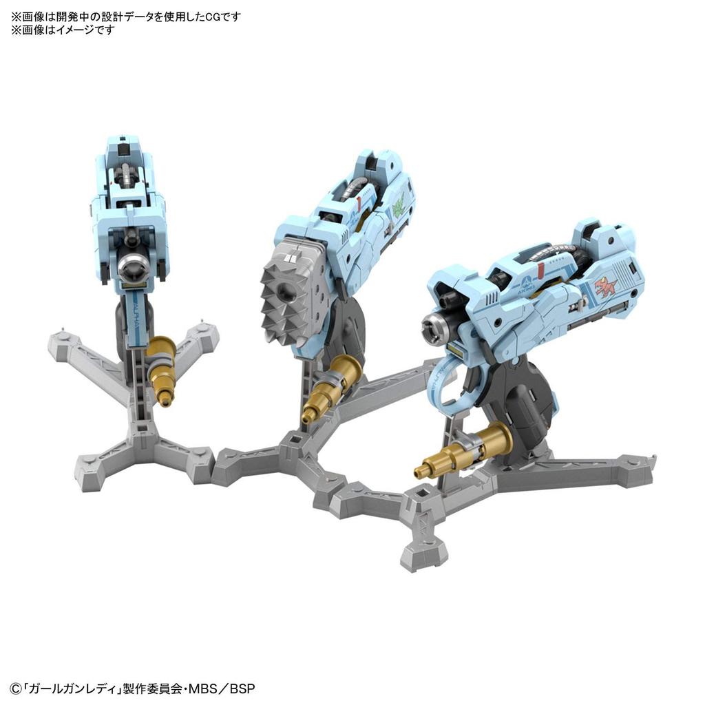 Girl Gun Lady Attack Girl Gun Ver. Alpha Tango First Limited Ver. 1/1 Scale Color Coded Plastic Model Blue