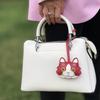 Doll Kitten Cat Leather Keychain Leather Animal Bag Hanging Cat Leather Pendant  Outdoor