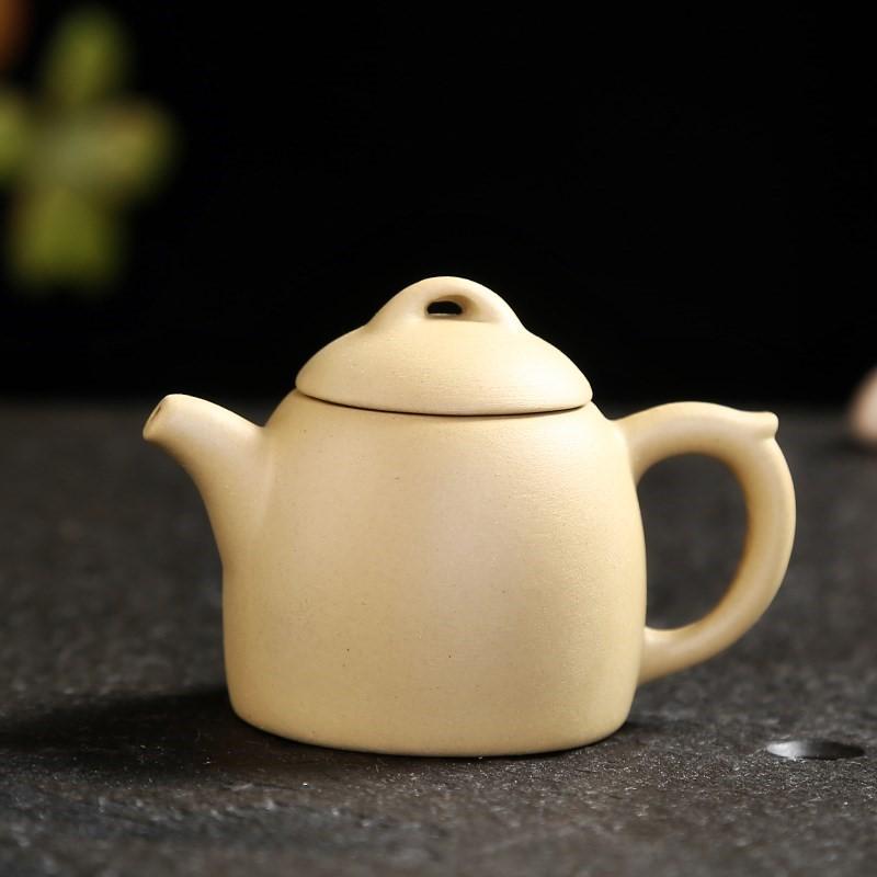 קומקום אצבע מחימר סגול חיית תה סט תה כיס קטן קישוטים אביזרי תה קישוט שולחן תה בוטיק