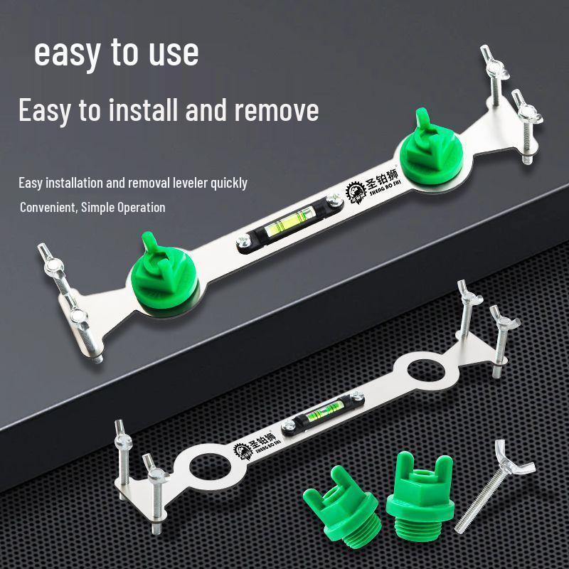 

Dual Water Pipe Leveler and Shower Head Installation Tool for Water Heater