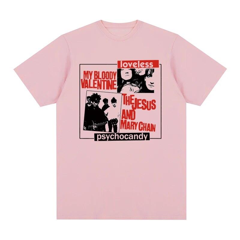 My bloody valentine triko bez lásky Slowdive Jesus and Mary Chain Unisex tričko Nové TRIKO Dámské topy Unisex