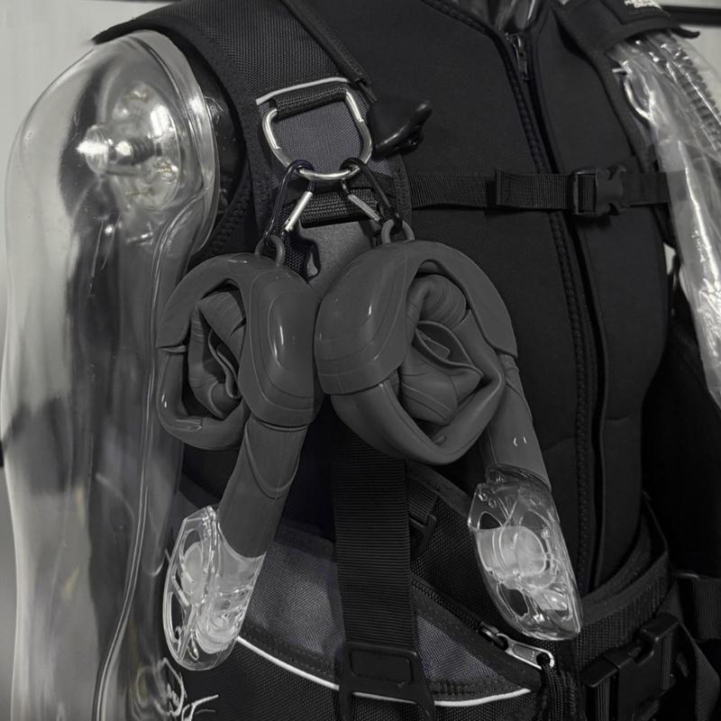 Flexible Silicones Snorkels Tube Floating Submergible Breathing Tube Hose for Underwater Exploration