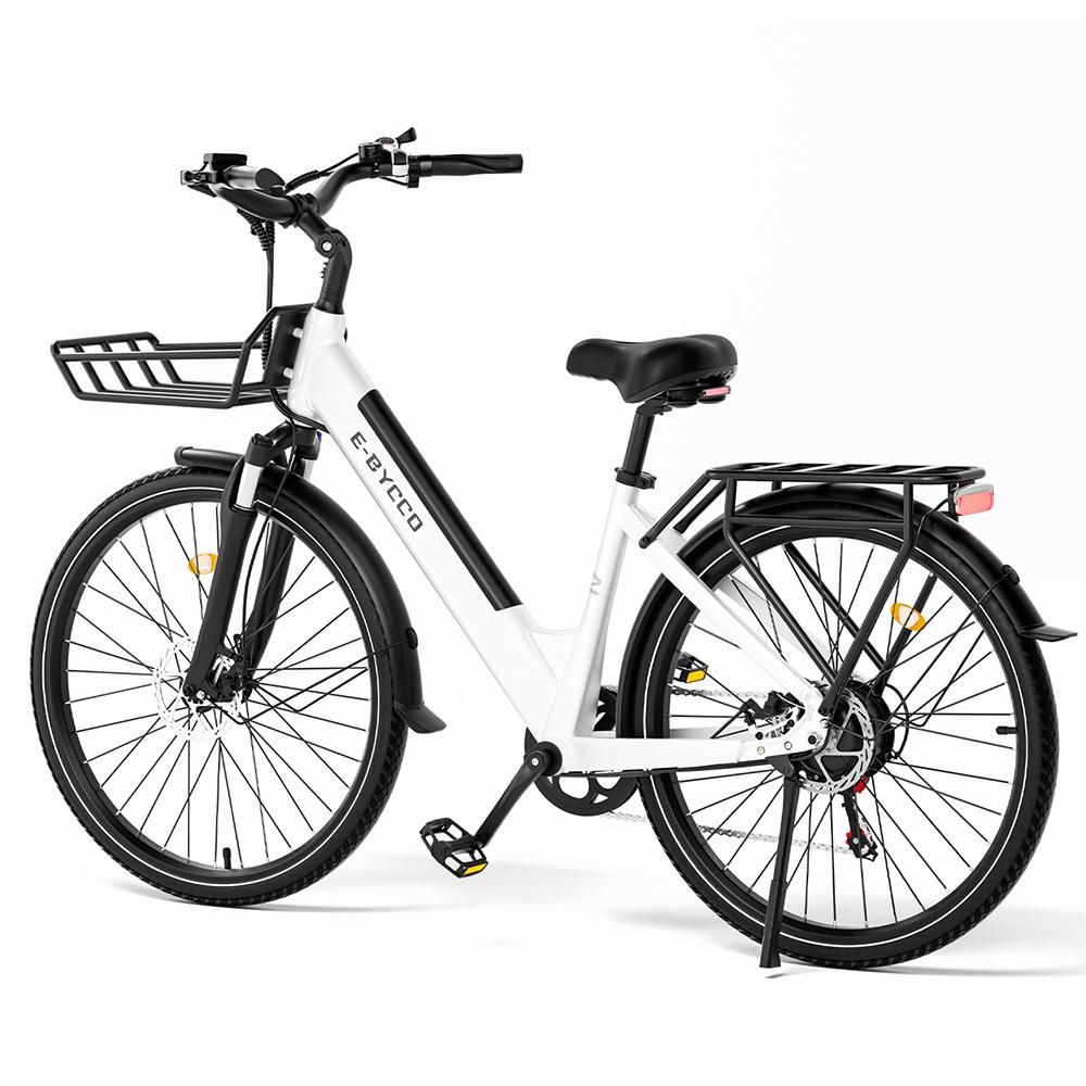 Electric Bicycle Ebycco V1 500W Motor Urban Commuter Electric Bike 36V 15.6Ah 28" Tire Top Speed 25km/h Dual Disc Brakes Max Load 150Kg