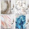 Marble Shower Curtain Grey Gold White Textured Shower Curtains For Bathroom Abstract Pattern Waterproof Fabric With 12 Pcs Hooks