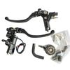7/8" 22mm Motorcycle Cable Clutch Lever Handlebar CNC Aluminum Alloy Collapsible 90° Hand Bar For Surron Yamaha Keeway Honda