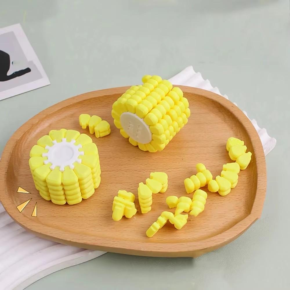 Funy Toys 3D Printing Corn Magic Cube Stress Relieving Tetris Jigsaw Puzzle Originality Becrypt Brain Burning Developmental Toys