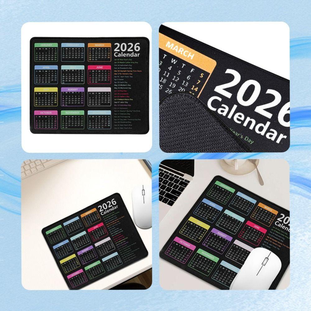 Black Color Gaming Mouse Pad Rubber Base Anti-Slip Mouse Mat Waterproof Mouse Pad Laptop Computer