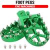 Foot Pegs for KLX 230,CNC Dirt Bike Footpegs Pedals Rests for KLX230 21-25/KLX230R 21-24/KLX232 24-25/KLX230RS 21-24/KLX230 S 22-23/KLX230SM 23-25 -