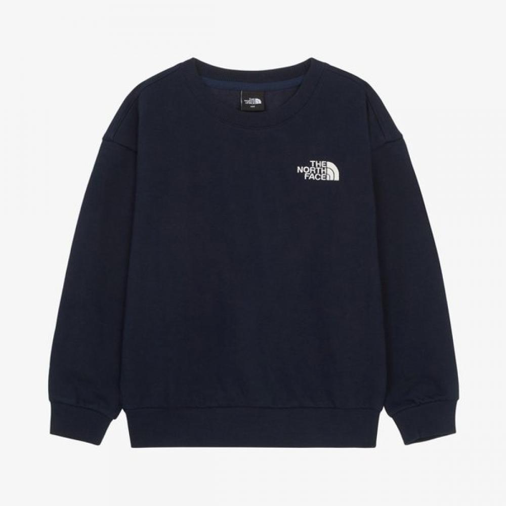 The North Face Kids Sweatshirt Navy Nm5mr50u NAVY/140