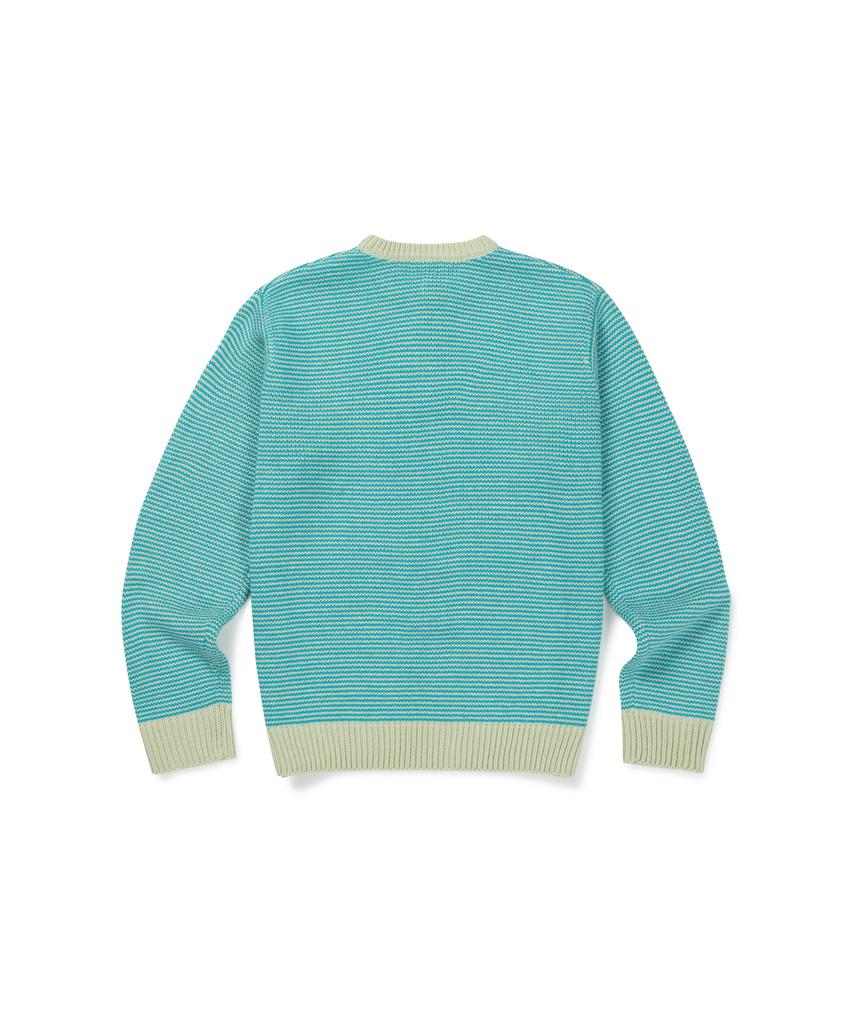 MMLG Breezy Henley Neck Knit (Green)