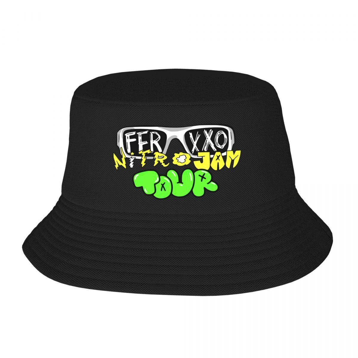 New Custom Pop Singer Feid Ferxxo Bucket Hat Unisex Women Beach Sun Summer Fishing Cap