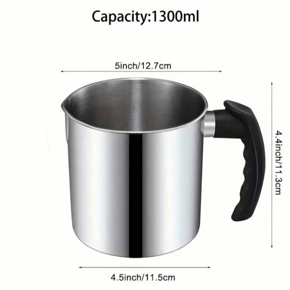 Heat-Resistant Handle Double Boiler Wax Melting Pot Candle Making Pitcher  Candle Making