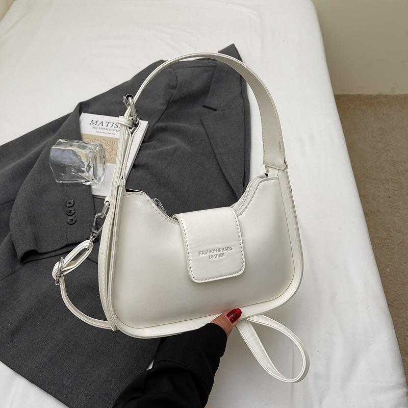 2025 New Fashion Single Shoulder Women's Bag, High-end Sense Versatile Casual Underarm Bag, Foreign Style Simple Temperament Women's Bag Wholesale