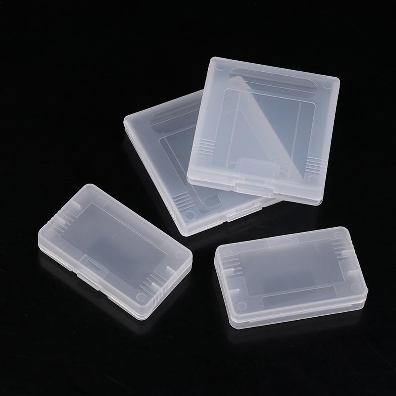 5Pcs Transparent Game Cartridge Case For Gameboy Advance Gba Gbc Plastic Dustproof Box Cover For Gameboy Color Pocket