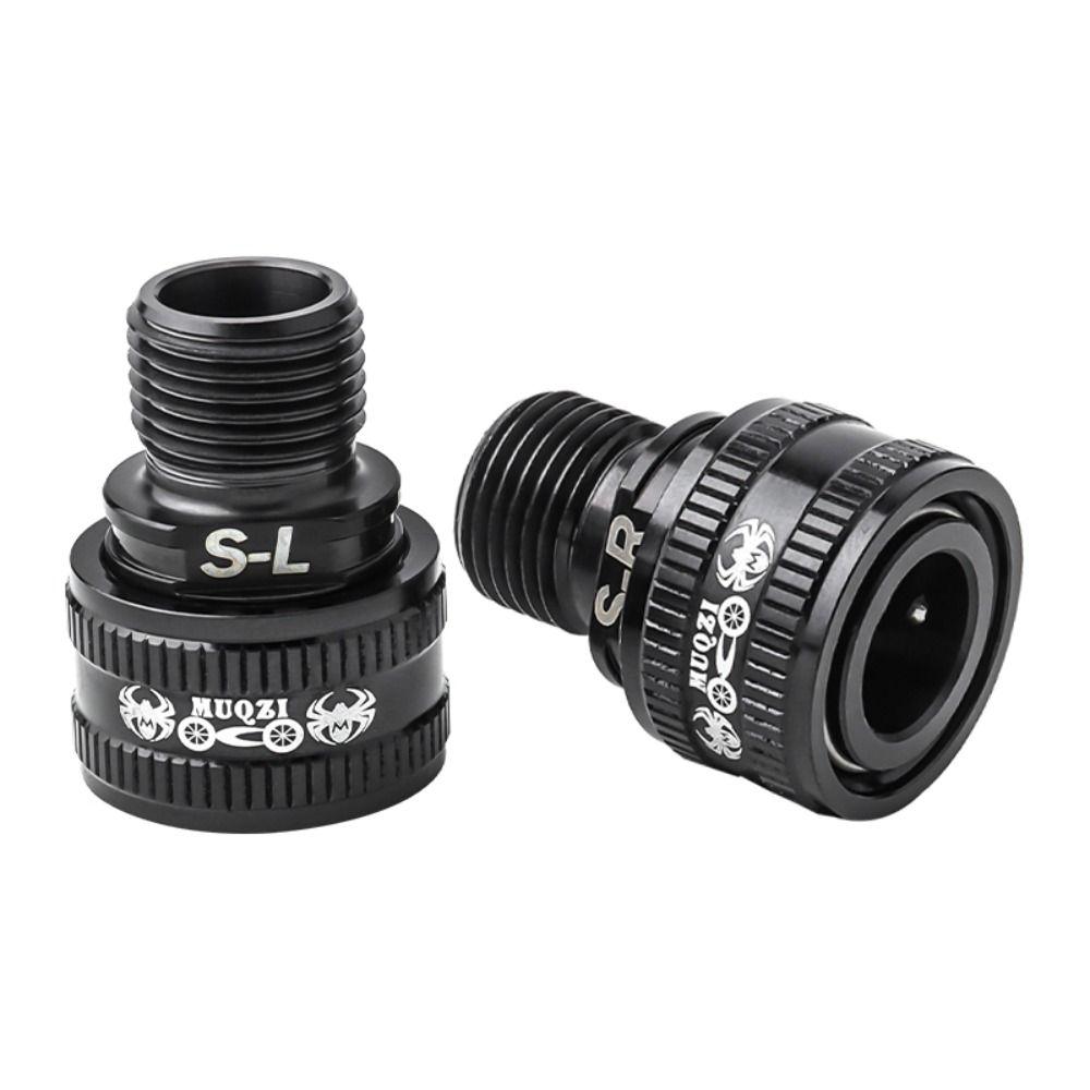 1 Pair Titanium Zinc Zinc Alloy Pedal Extender 23MM Bicycle Pedal Extension Bolts Road Bicycle