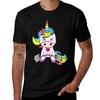 Unicorn Weightlifting Tshirt Unisex T Shirt Summer Tshirt