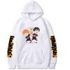 Japan Anime Haikyuu Shoyo Hinata and Tobio Kageyama Graphic Printed Hooded Men Women Manga Hoodies Casual Pullover Sweatshirt