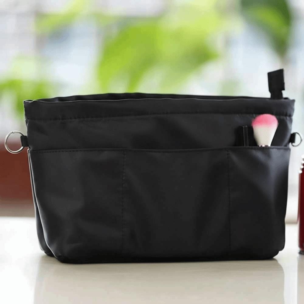 S vložkou na zip Úložné tašky Vnitřní taška Vintage Kabelka s více kapsami Materiál na výrobu tašek