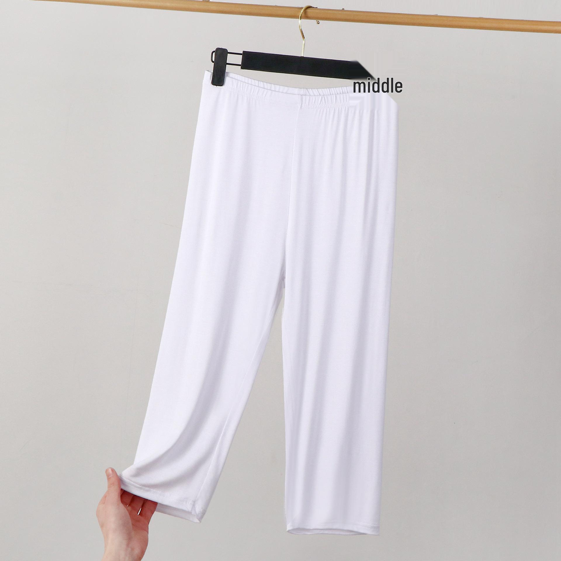 

Жіночі легінси модал великого розміру 7/8 - М які, вільні, тонкі літні для 200 цзінь/ММ 6XL