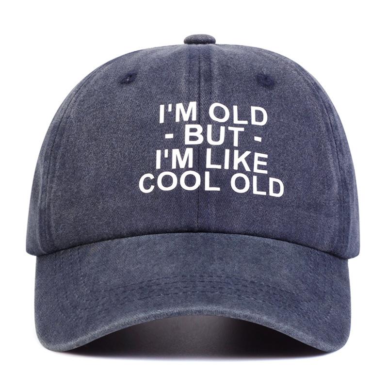 Letter printed baseball cap for both men and women, suitable for daily casual fashion, versatile outdoor sun protection hat