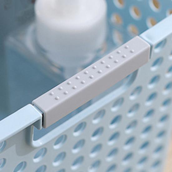 Aufbewahrungskorb mit Griff Schmutzabweisendes PP Schlichtes Aussehen Aufbewahrungsbox für Kleinkram Küchenbedarf