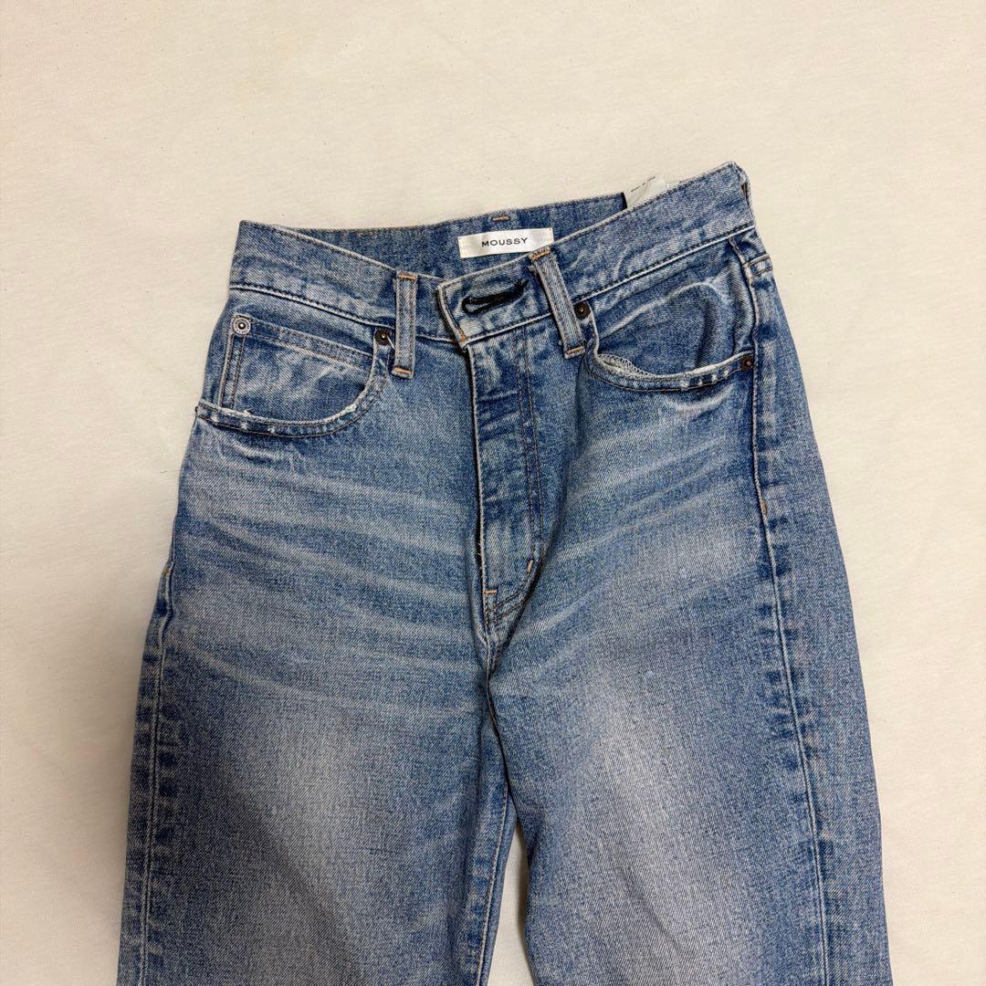 Moussy MVS flare denim blue 25