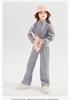 Girls' 24 Autumn Set, Medium and Large Children's Set, Two Piece Set