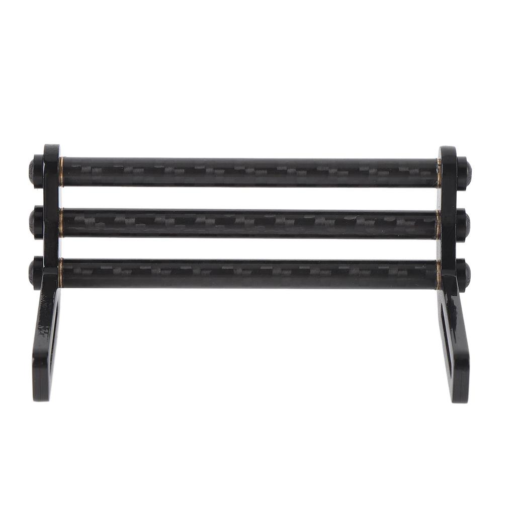 RC Car Front Bumper Carbon Fiber 75mm Wide RC Front Bumper Parts for SCX10 LCG 1/10 RC Crawler Acces