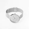 KLON PASS TIME DARING ODD -mirror ver.- 38mm Silver Watch with Mirror Finish, Simple and Popular Brand for Men and Women
