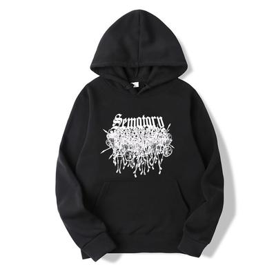 Haunted Mound Sematary Skellingtons Album Tour Merch Hoodies Alle Größen Langärmlig