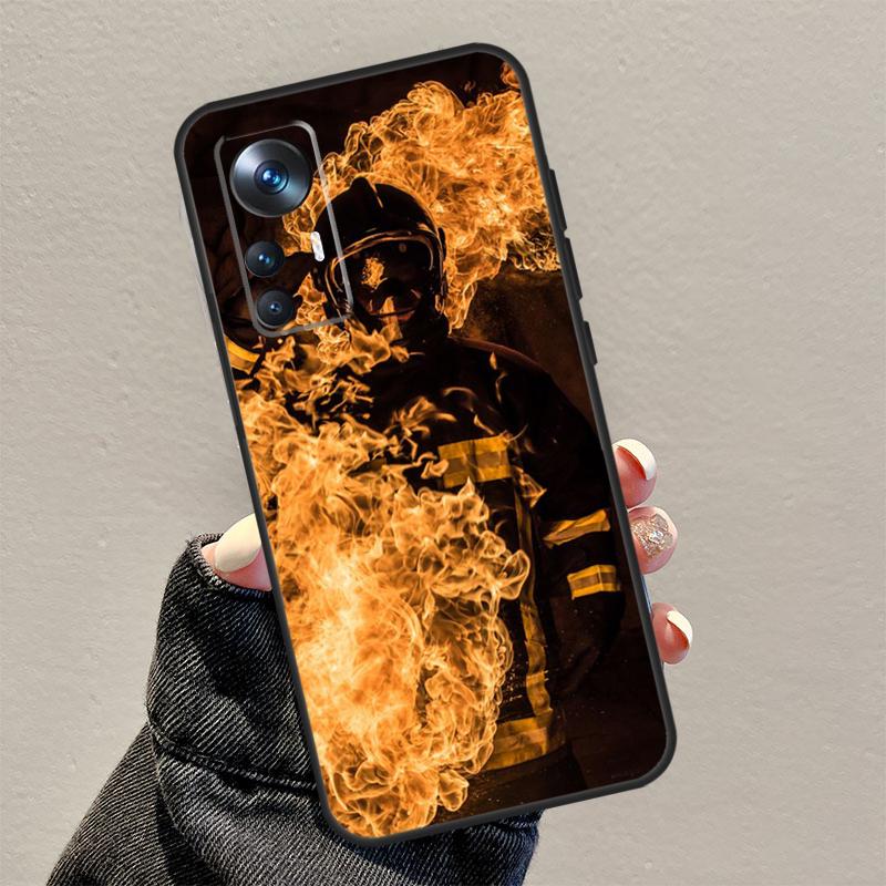 Firefighter Fireman Heroes Case For Xiaomi 15 13 14 Ultra 11T 12T 13T 14T Pro Cover For POCO X7 X6 X3 X5 F5 F6 F7 Pro