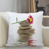 New Zen Stone Pillowcase Sofa Decoration Cushion Cover  Home