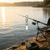 50pcs with Interlock Snap Fish Rolling Swivel Steel Fishing Swivel Fish Interlock Snap  Fishing